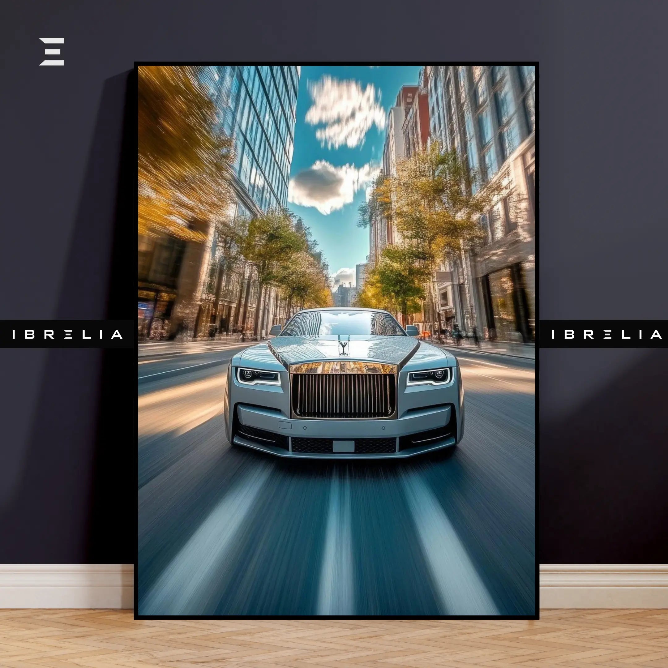 Rolls Royce Luxury Car Resin Wall Art – “Street Royalty” Edition | IBRELIA IBRELIA