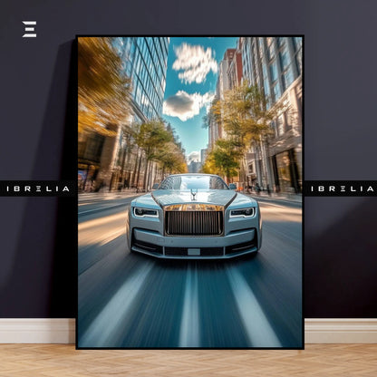 Rolls Royce Luxury Car Resin Wall Art – “Street Royalty” Edition | IBRELIA IBRELIA