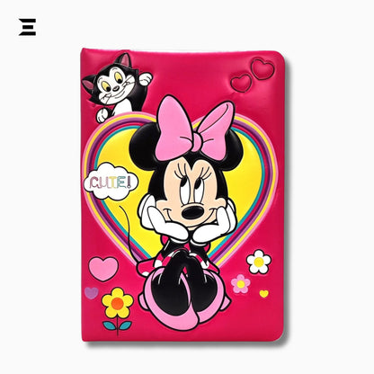 Disney Minnie Mouse 3D Cover A5 Notebook – 80 Sheets Premium Writing Notebook | IBRELIA™ IBRELIA