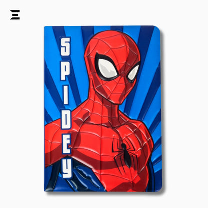 Marvel Spider-Man 3D Cover A5 Notebook – 80 Sheets Premium Writing Notebook | IBRELIA™ IBRELIA