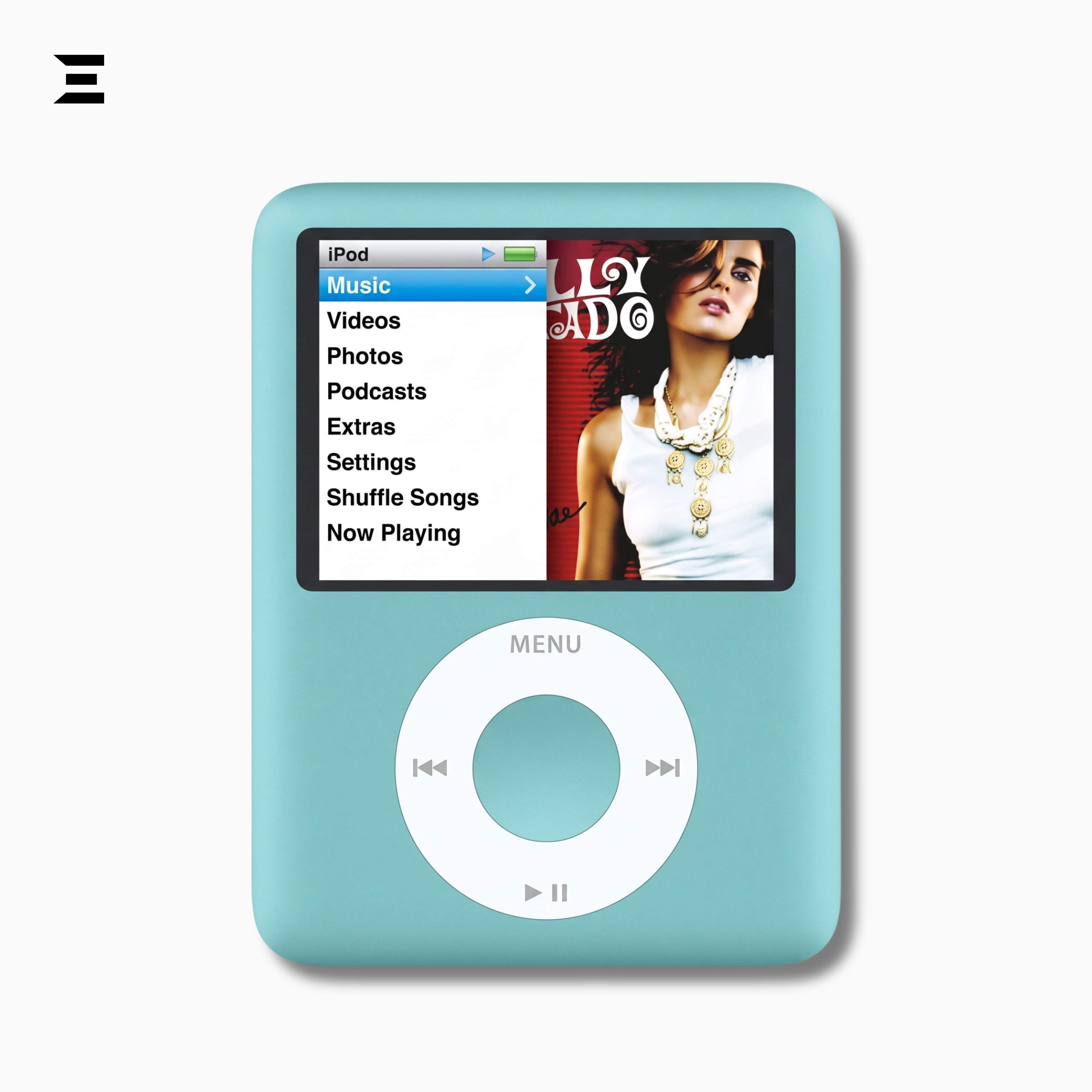 Apple iPod Nano 3rd Generation 8GB Blue (Brand New & Factory Sealed) | Original Apple MP4 Player | Collector's Edition
