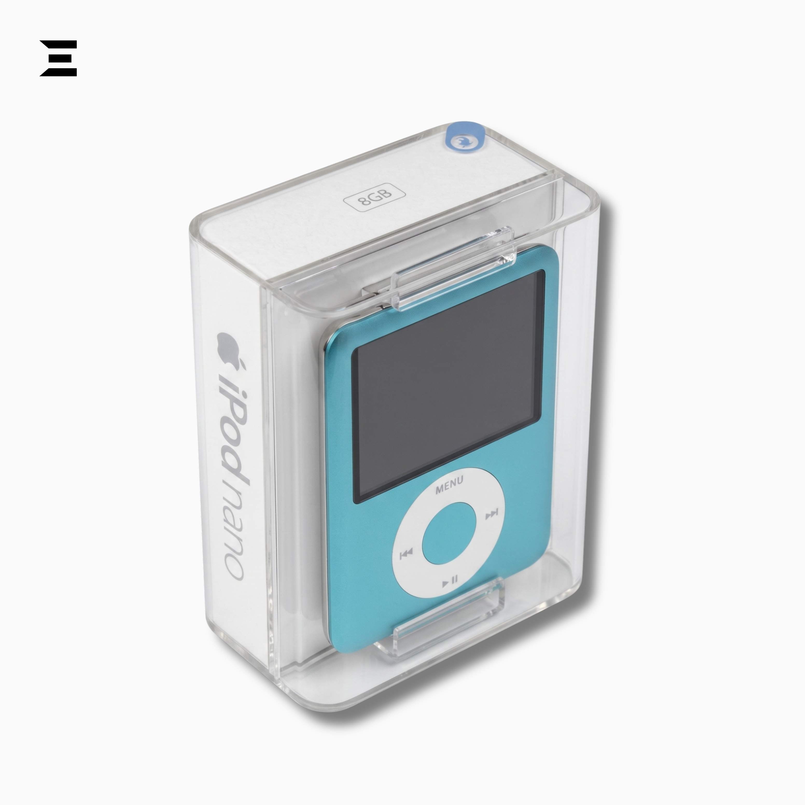 Apple iPod Nano 3rd Generation 8GB Blue (Brand New & Factory Sealed) | Original Apple MP4 Player | Collector's Edition