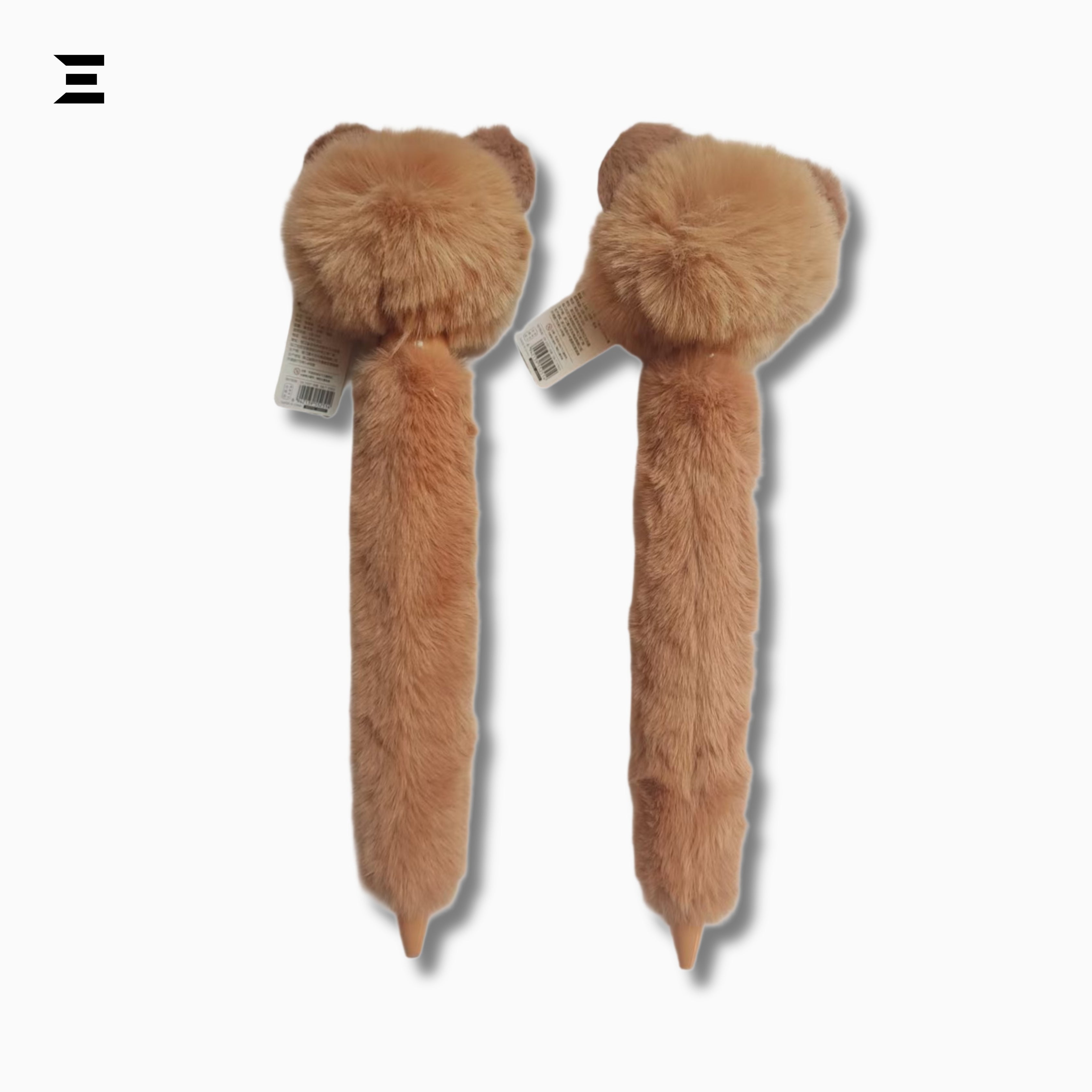 Cute Teddy Bear Plush Ball Pen – Jumbo Furry Novelty Writing Pen | IBRELIA™ IBRELIA