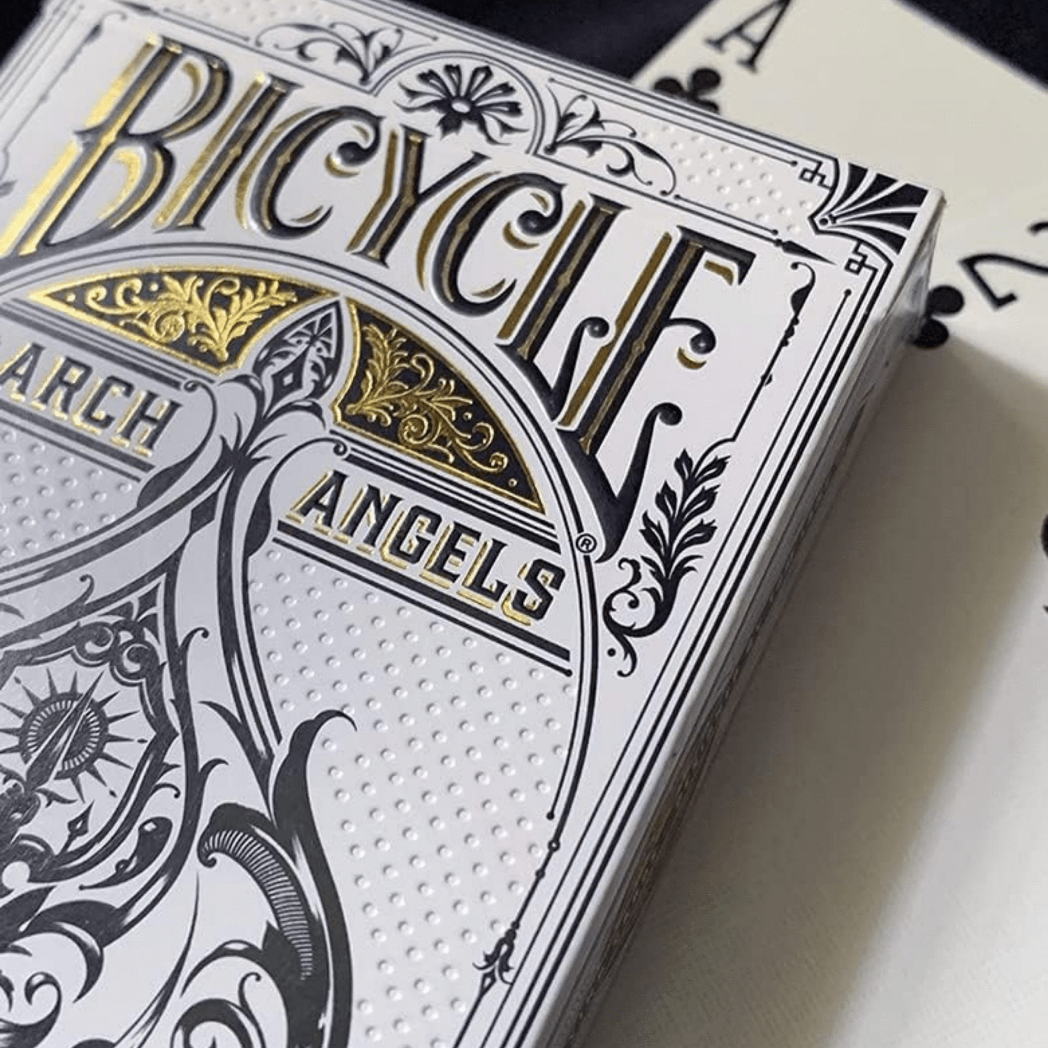 Bicycle® Archangels Playing Cards – Gold & White Edition | IBRELIA™ Collectibles - IBRELIA