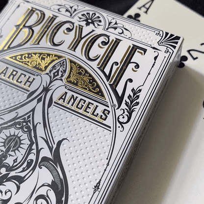 Bicycle® Archangels Playing Cards – Gold & White Edition | IBRELIA™ Collectibles - IBRELIA
