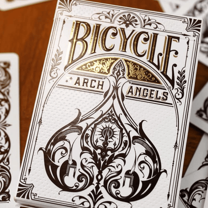 Bicycle® Archangels Playing Cards – Gold & White Edition | IBRELIA™ Collectibles - IBRELIA