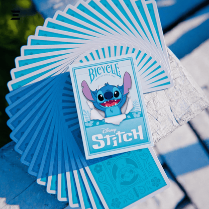 Bicycle® Disney Stitch Playing Cards – Limited Blue Edition (54 Cards) | IBRELIA™ Collectibles - IBRELIA