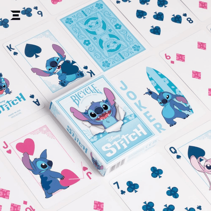 Bicycle® Disney Stitch Playing Cards – Limited Blue Edition (54 Cards) | IBRELIA™ Collectibles - IBRELIA