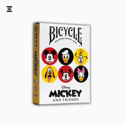 Bicycle® Disney Mickey & Friends Playing Cards – Classic Character Edition (54 Cards) | IBRELIA™ Collectibles - IBRELIA