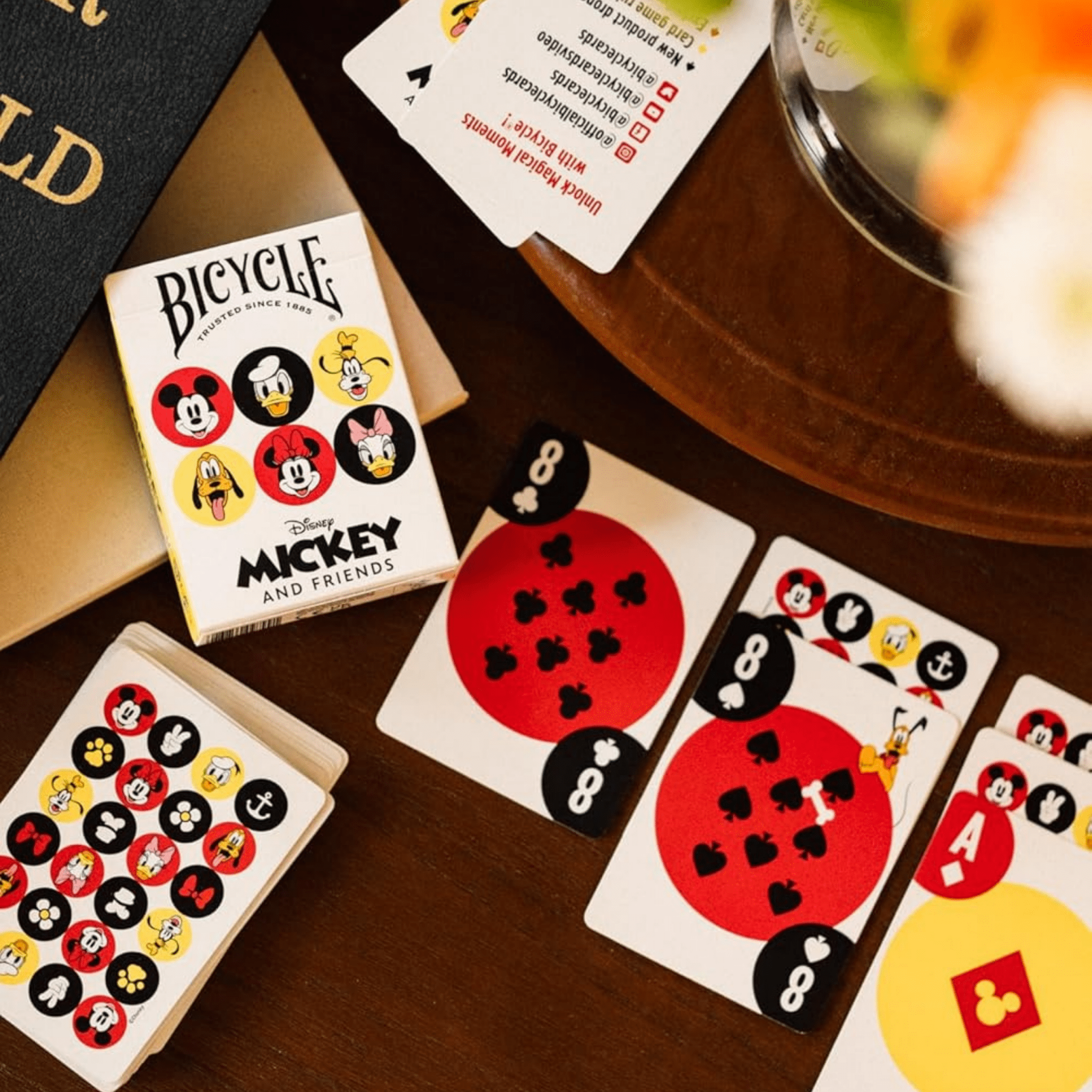 Bicycle® Disney Mickey & Friends Playing Cards – Classic Character Edition (54 Cards) | IBRELIA™ Collectibles - IBRELIA