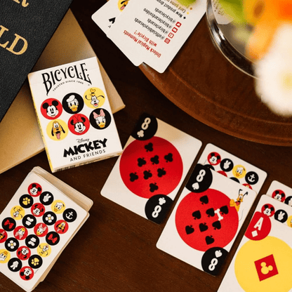 Bicycle® Disney Mickey & Friends Playing Cards – Classic Character Edition (54 Cards) | IBRELIA™ Collectibles - IBRELIA