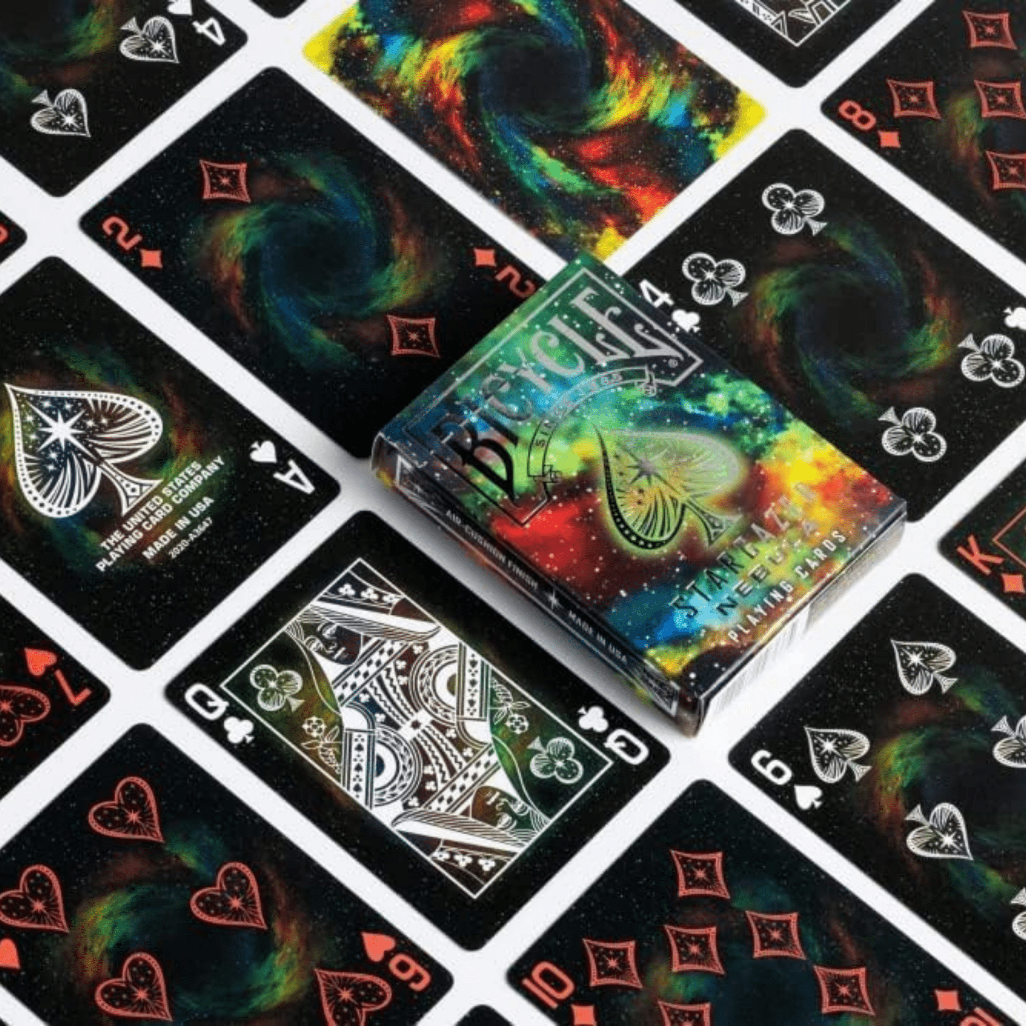 Bicycle® Stargazer Nebula Playing Cards – Cosmic Limited Edition (54 Cards) | IBRELIA™ Collectibles - IBRELIA