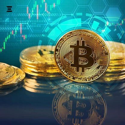 Gold Bitcoin Collectible Coin – 24K Gold Plated Limited Edition with Case IBRELIA