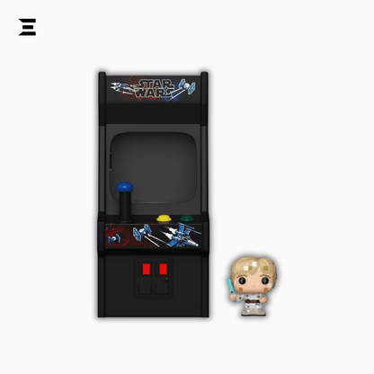 Bitty Pop! Star Wars Luke Skywalker (8 - Bit Arcade Cabinet Display) – Retro Collector’s Edition | IBRELIA™ Collectibles - IBRELIA