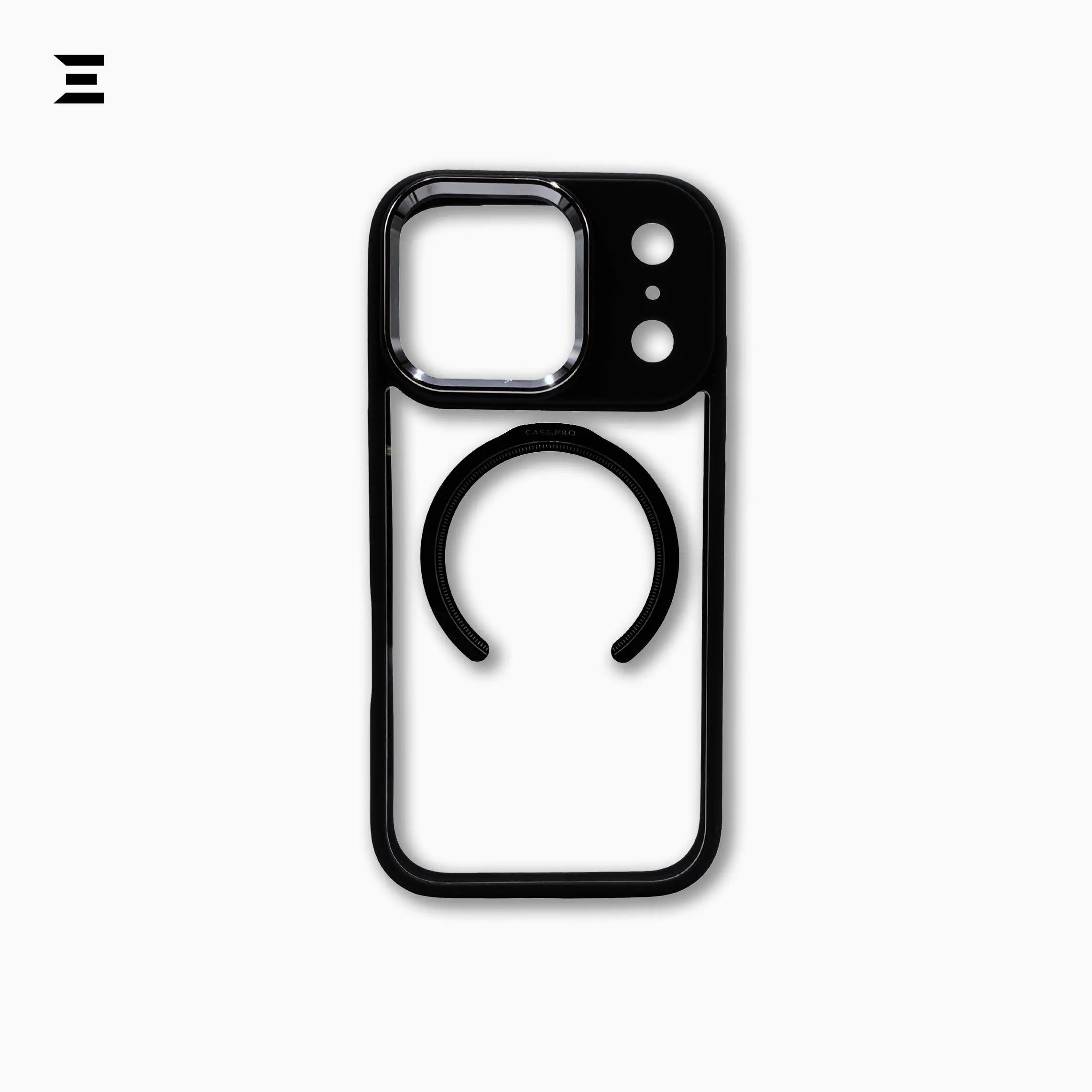 Clear Magnetic Frame Case for iPhone 17 Pro – Shockproof Transparent MagSafe Cover | IBRELIA™ IBRELIA