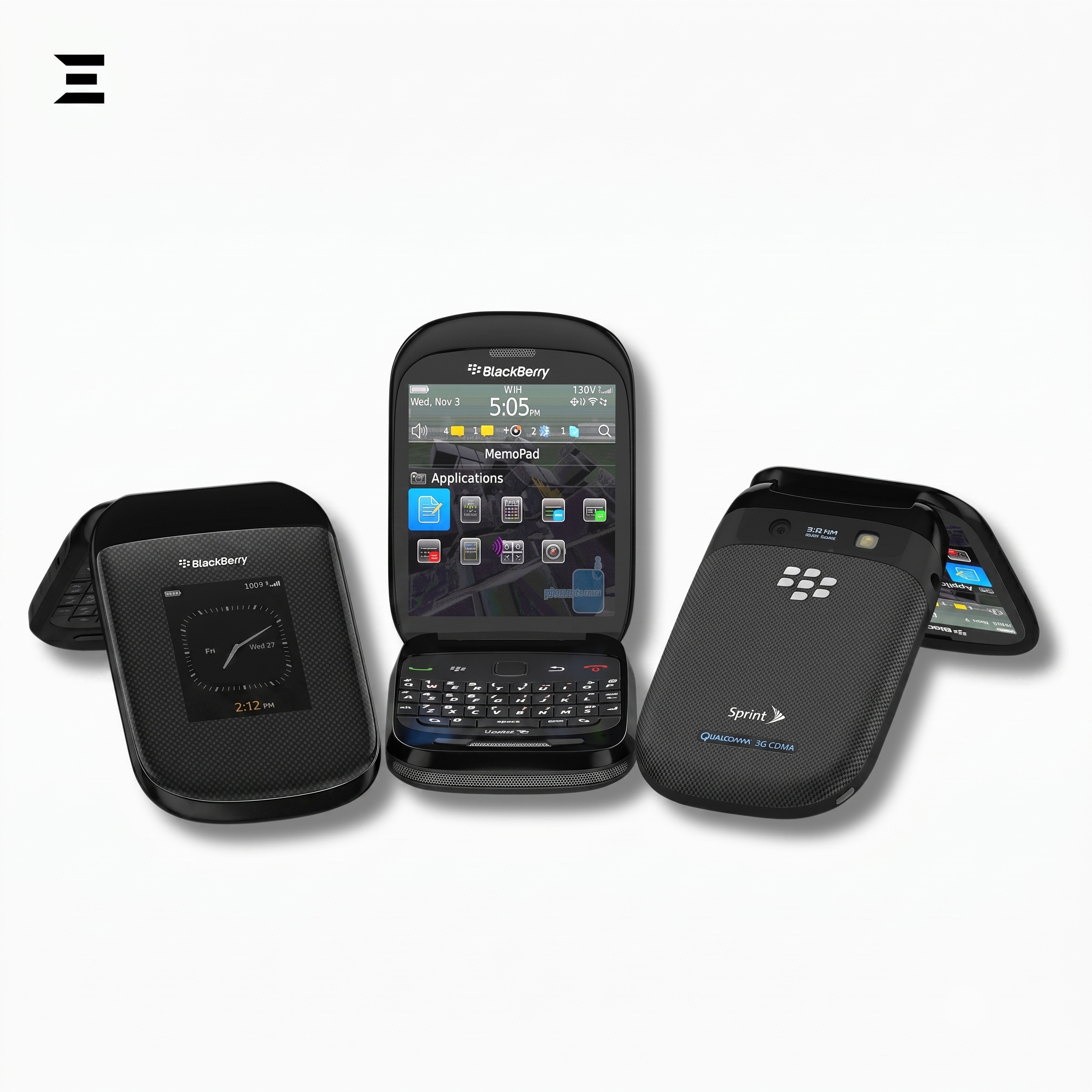 BlackBerry Style 9670 Black Flip Smartphone | Brand New | Collector's Edition | Original BlackBerry