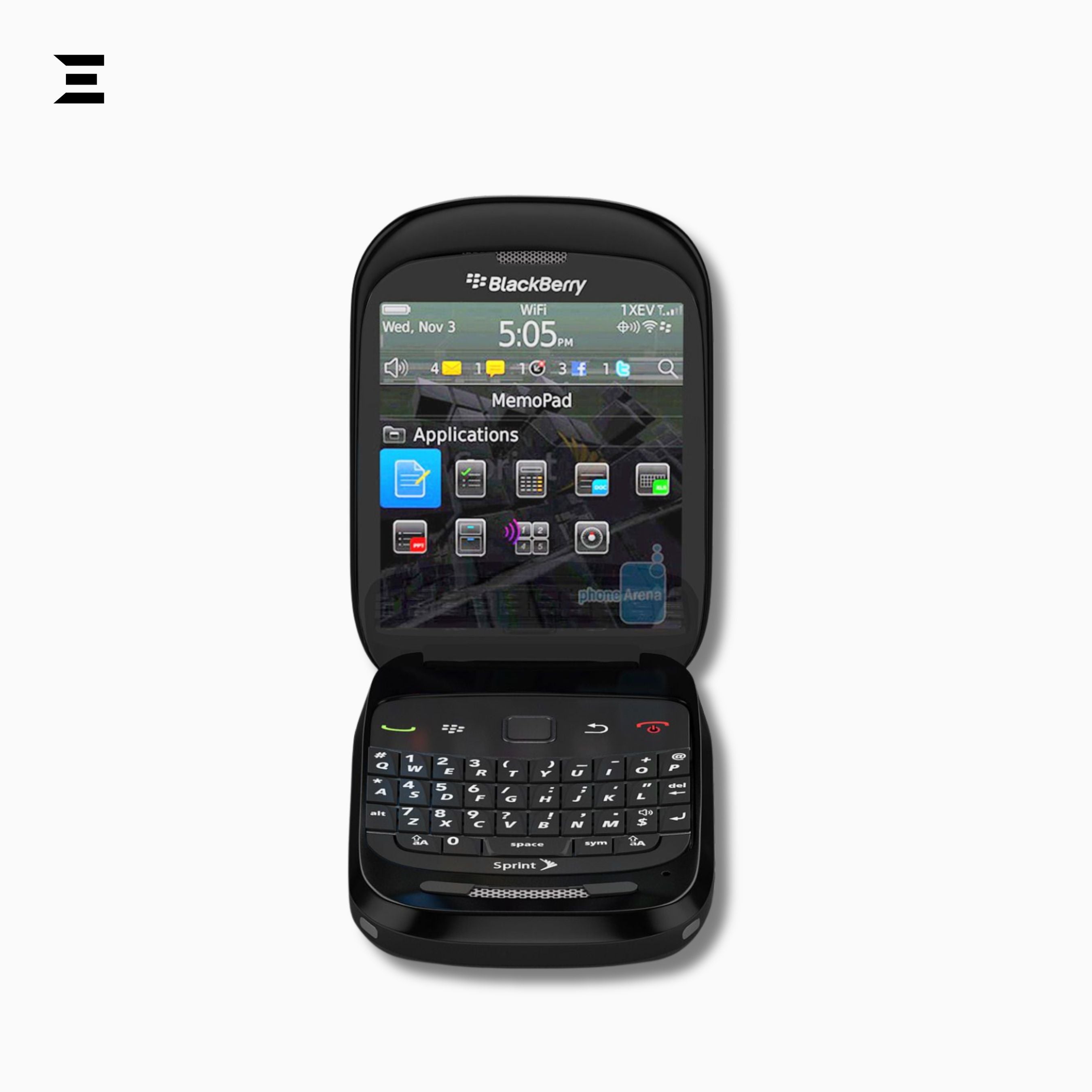 BlackBerry Style 9670 Black Flip Smartphone | Brand New | Collector's Edition | Original BlackBerry