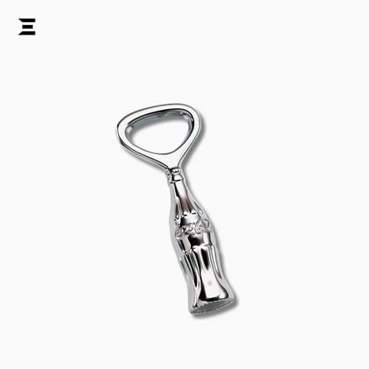 Coca-Cola Zinc Alloy Bottle Opener – Retro Red Handheld Design IBRELIA