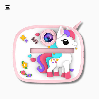 Kids Unicorn Instant Print Digital Camera – Mini Thermal Photo Camera Toy | IBRELIA™ IBRELIA