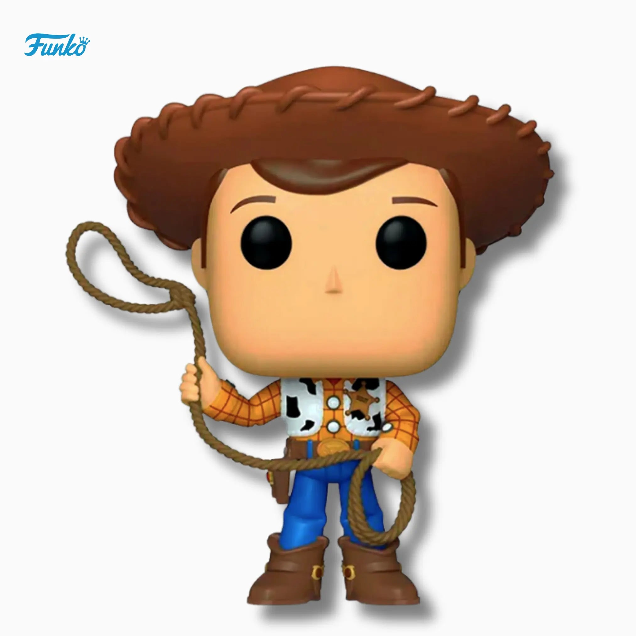 Funko Pop! Toy Story 4: Sheriff Woody 522 Vinyl Figure (4 - Inch) - IBRELIA