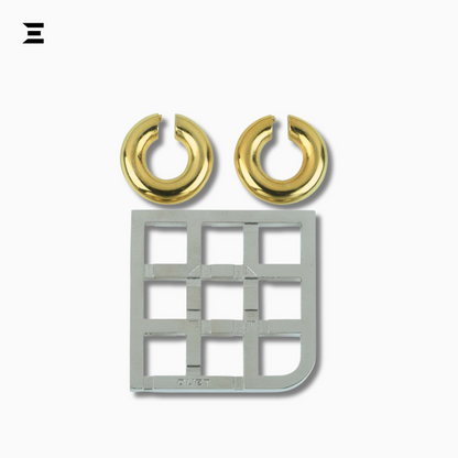 Duet Hanayama Metal Brainteaser Puzzle – Mensa Rated Level 5 IBRELIA