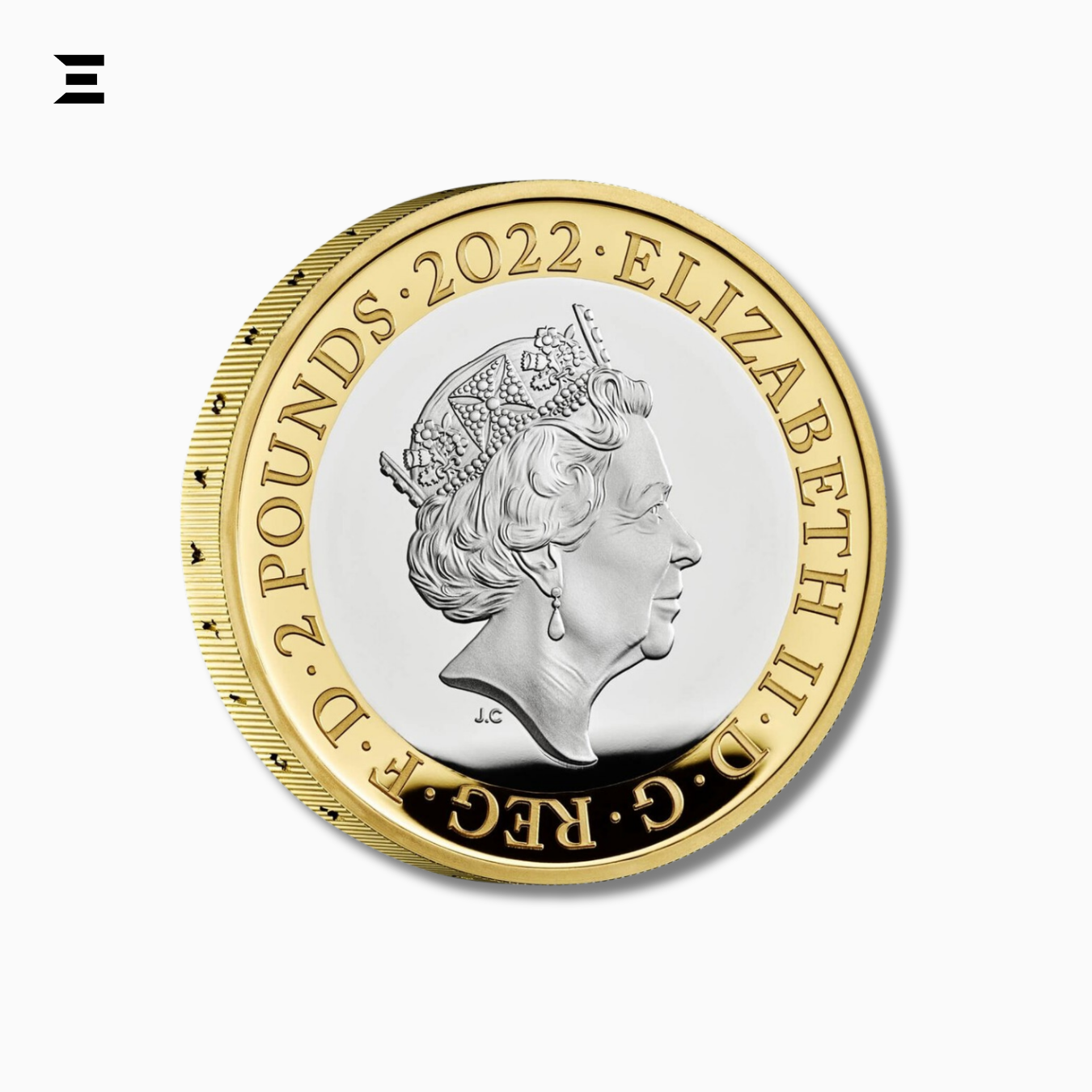 UK £2 Coin – 2022 Alexander Graham Bell Innovation in Science | Elizabeth II 5th Portrait IBRELIA