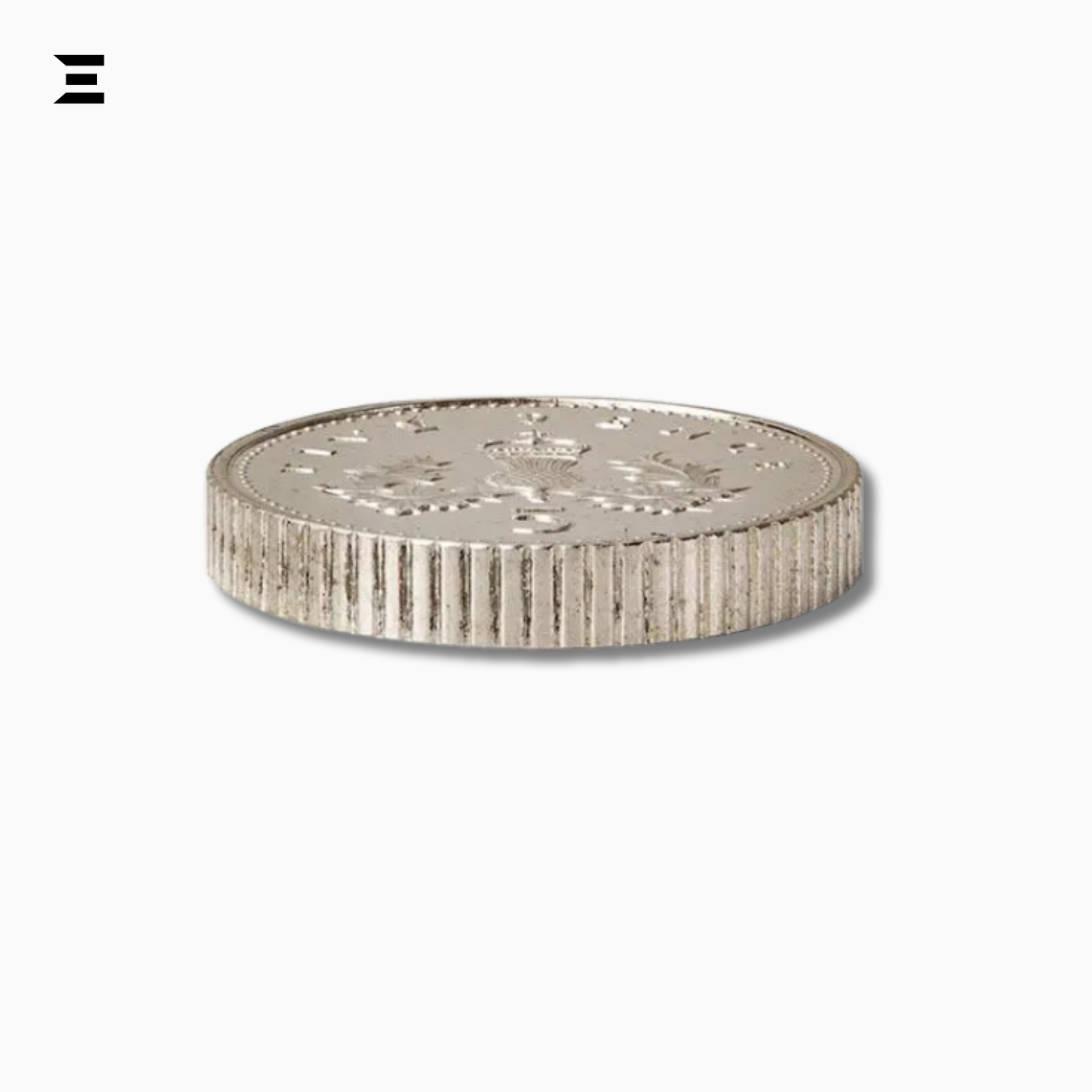 United Kingdom Elizabeth II 5 Pence Coin (1989) – Certified Authentic Copper-Nickel Collectible IBRELIA