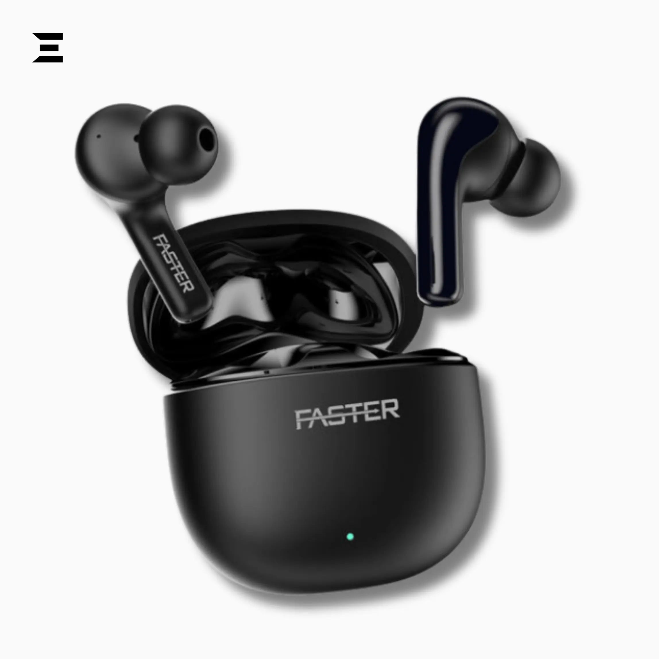Faster FBT 220 Fusin X Buds – Bluetooth 5.4, Hybrid ANC + ENC, 35H Battery, HiFi Stereo - IBRELIA
