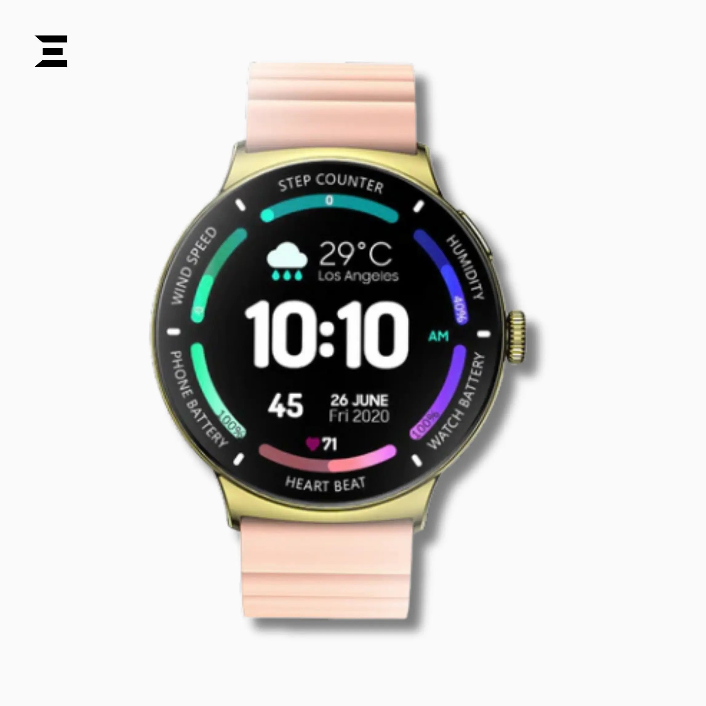 Faster Nerv 4 Pro Smartwatch – 1.43" AMOLED, Bluetooth Calling, IP68 IBRELIA