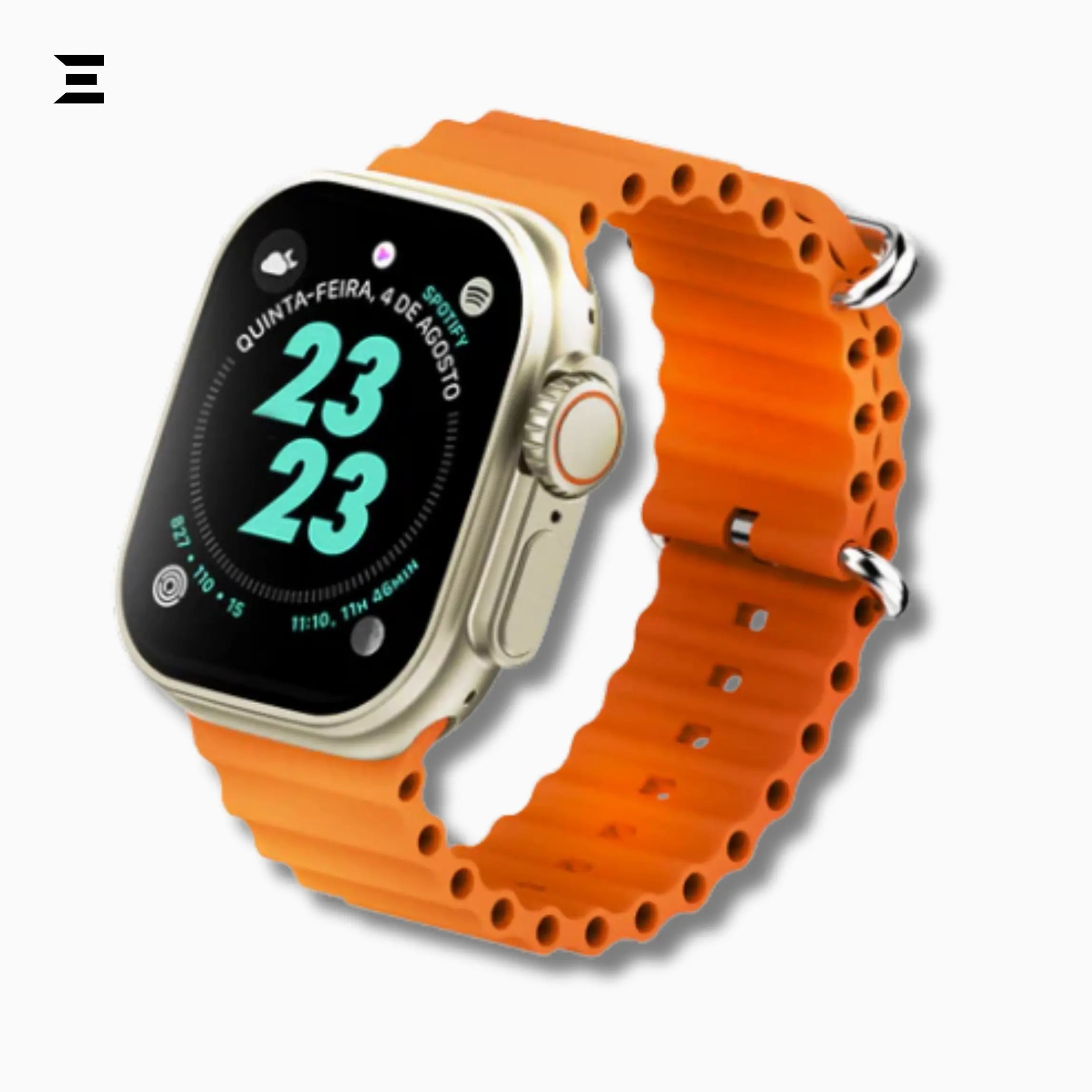 Faster Nerv Ultra Watch – 2.04" AMOLED, Always-On Display, Fitness Tracking, IP68 IBRELIA