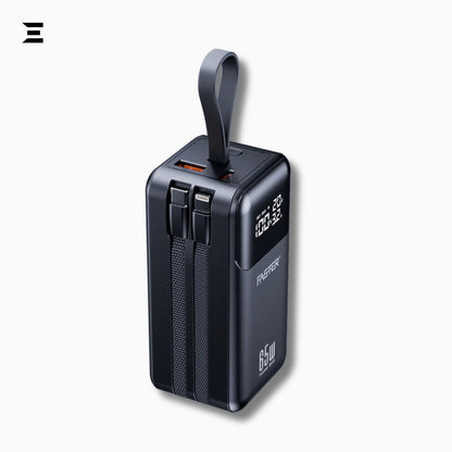 PD 65WA Power Bolt 20000mAh Power Bank – 65W Fast Charging, Multi - Port - IBRELIA