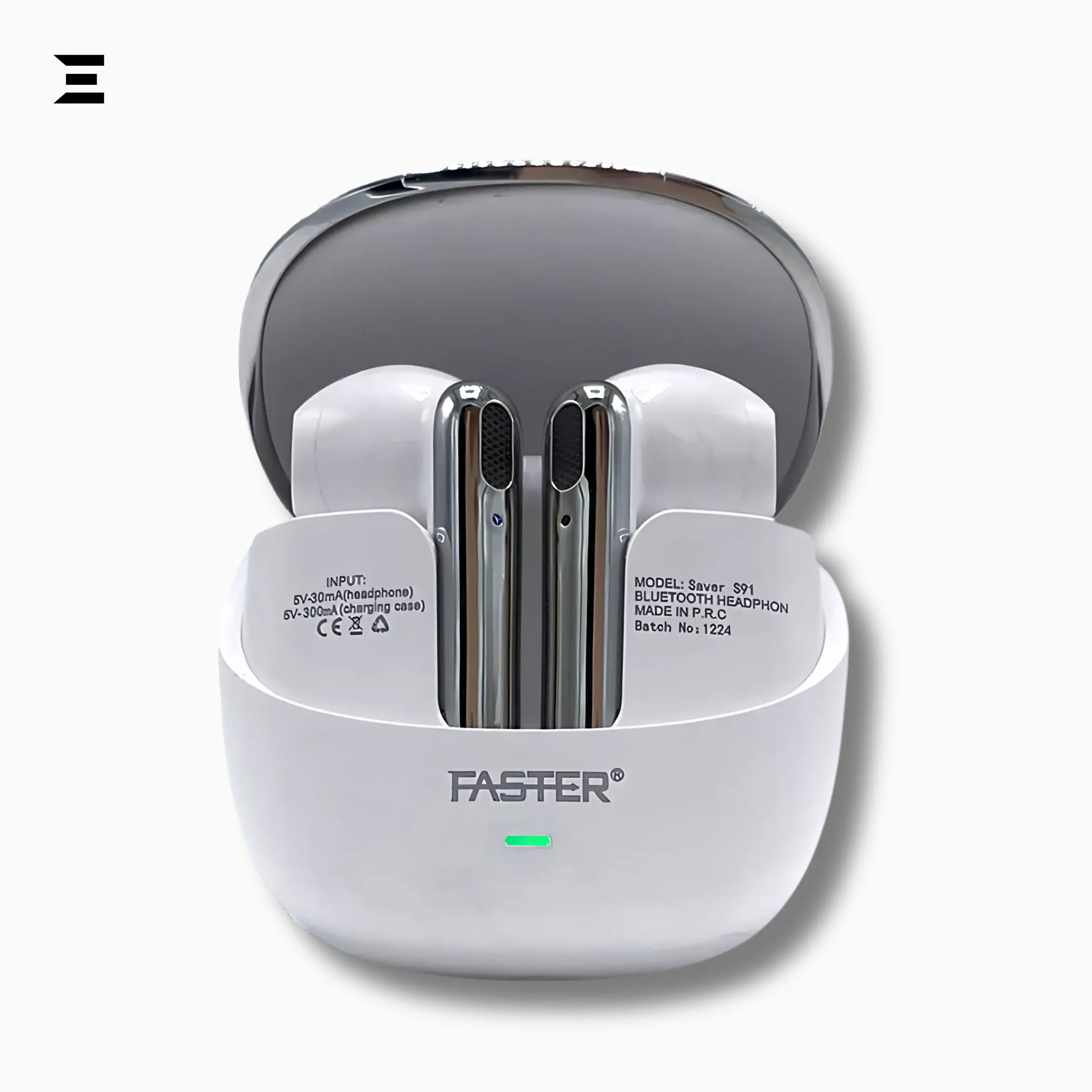 Faster S91 Saver Buds – ANC Earbuds, 36H Playtime, Gaming Mode, IPX4 - IBRELIA