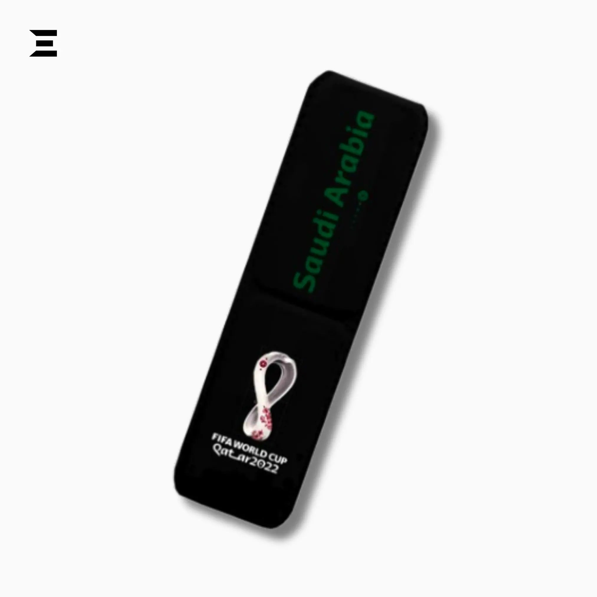FIFA World Cup 2022 Phone Grip & Stand – Saudi Arabia Edition (Black) - IBRELIA