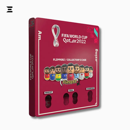 FIFA World Cup Qatar 2022 Flipperz Collector’s Case – Official Licensed Product - IBRELIA