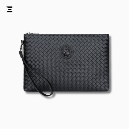 PU Men’s Designer Envelope Wristband Bag – Portable Handbag | IBRELIA™ IBRELIA