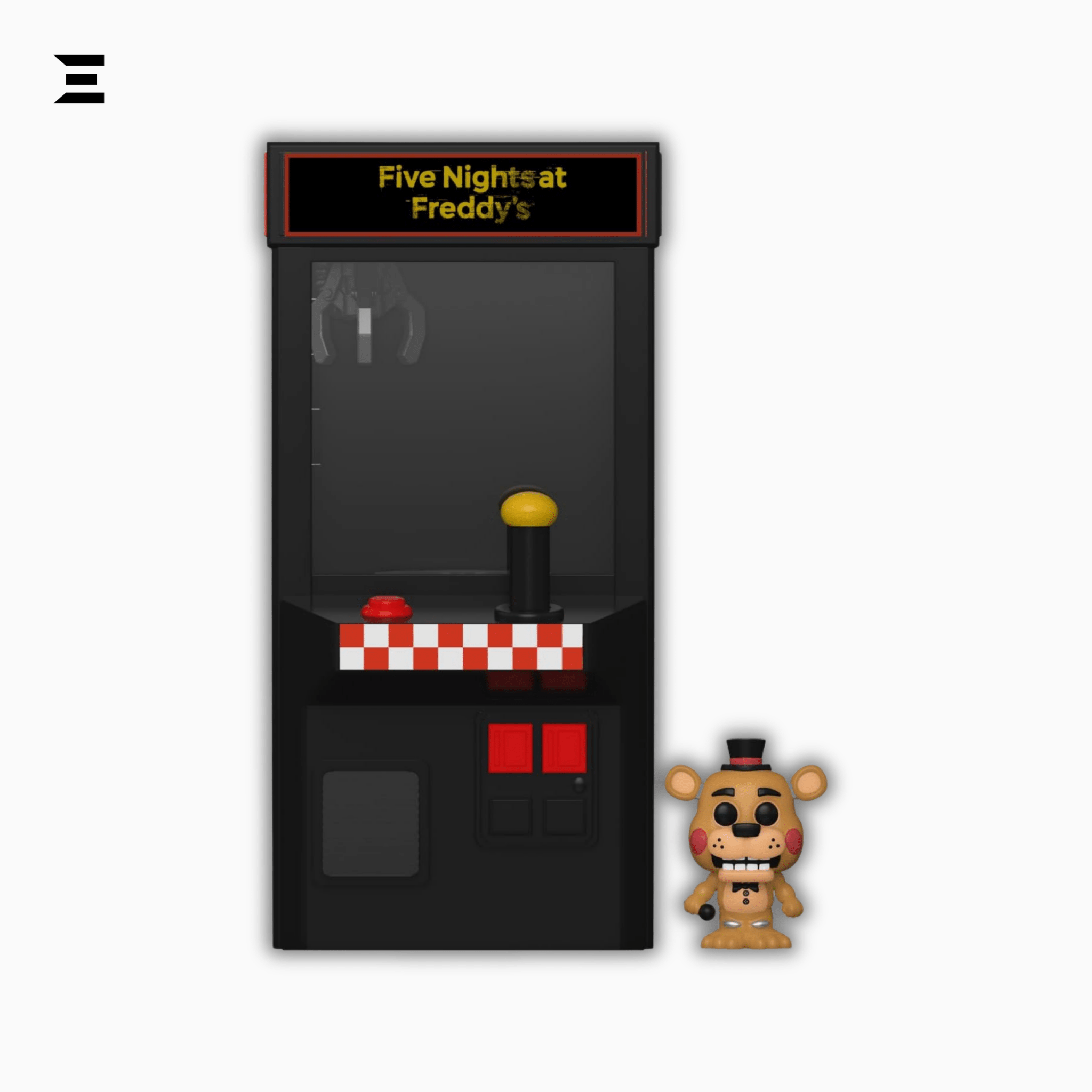 Bitty Pop! Five Nights at Freddy’s – Toy Freddy (Arcade Cabinet Display) | Limited Collector’s Edition | IBRELIA™ Collectibles - IBRELIA