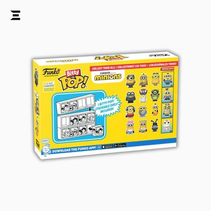 Funko Bitty Pop! Minions 4 - Pack – Stuart, Bob, Kevin & Mystery Mini | IBRELIA™ Collectibles - IBRELIA