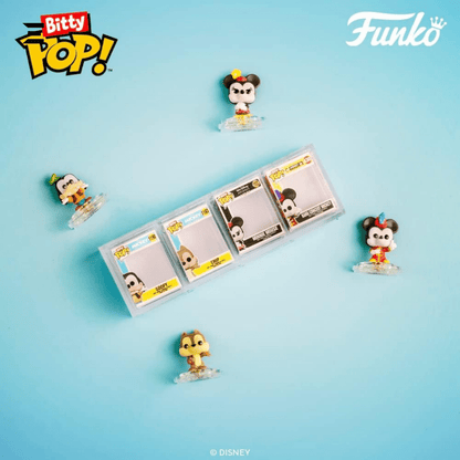 Funko Bitty Pop! Disney Classics 4 - Pack – Minnie Mouse, Daisy Duck, Donald Duck & Mystery Mini Figure | Complete Disney Character Line - Up | IBRELIA™ Collectibles - IBRELIA