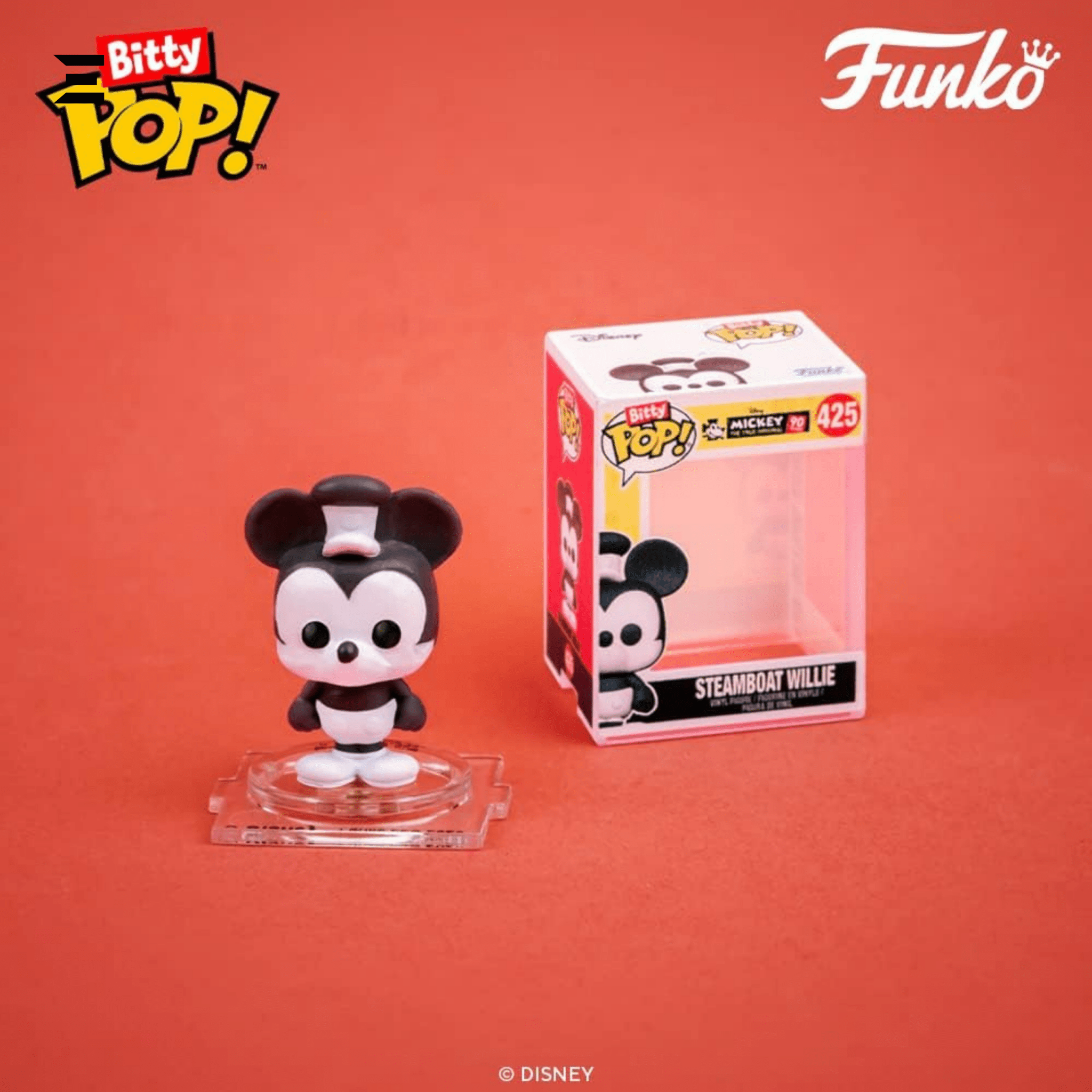 Funko Bitty Pop! Disney Classics 4 - Pack – Minnie Mouse, Daisy Duck, Donald Duck & Mystery Mini Figure | Complete Disney Character Line - Up | IBRELIA™ Collectibles - IBRELIA