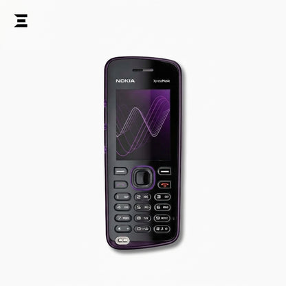 Nokia 5220 XpressMusic Purple | Brand New | Original Nokia Music Phone | Phone Only