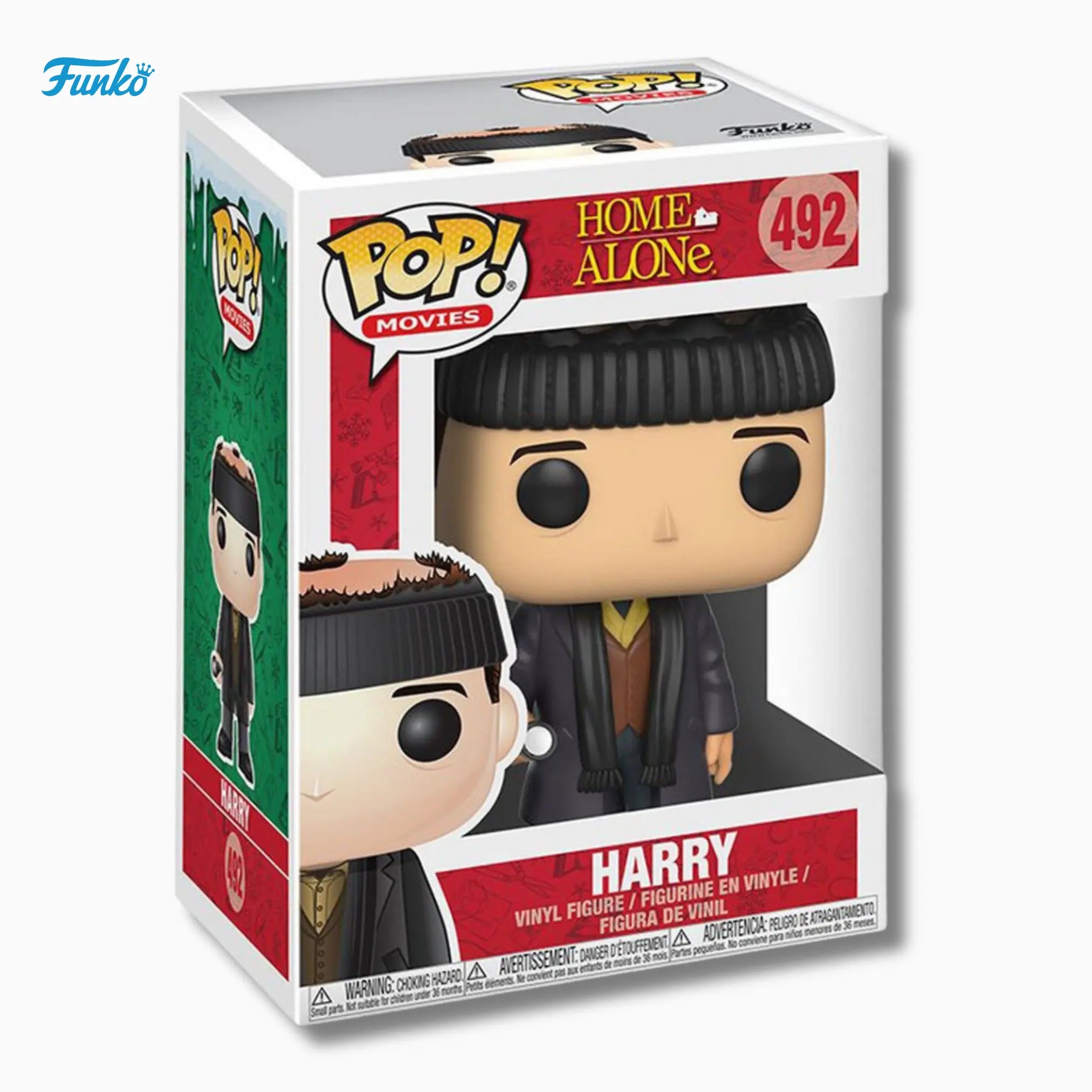 Funko Pop! Movies: Home Alone – Harry #492 (4-Inch Vinyl Figure) IBRELIA