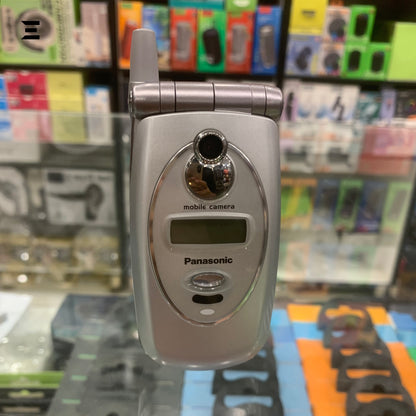 Panasonic EB-GD87 – Premium Pre-Owned | Vintage Collector Flip Mobile Phone | Phone Only – No Accessories Included