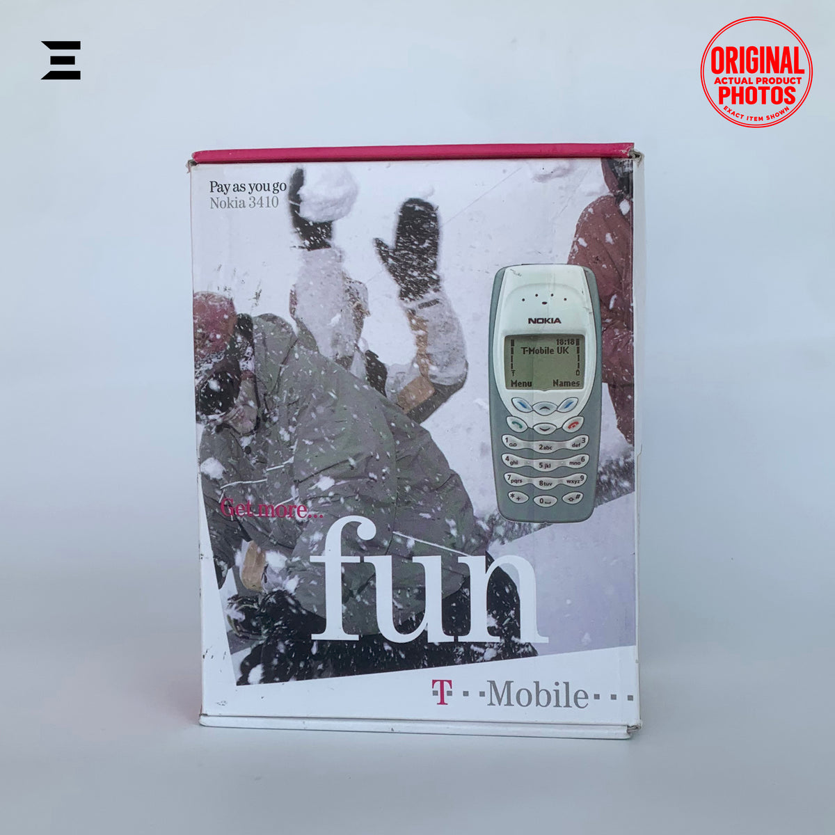 Nokia 3410 T-Mobile | Pre-Owned | Original Box & Complete Accessories | Classic Vintage Nokia Phone