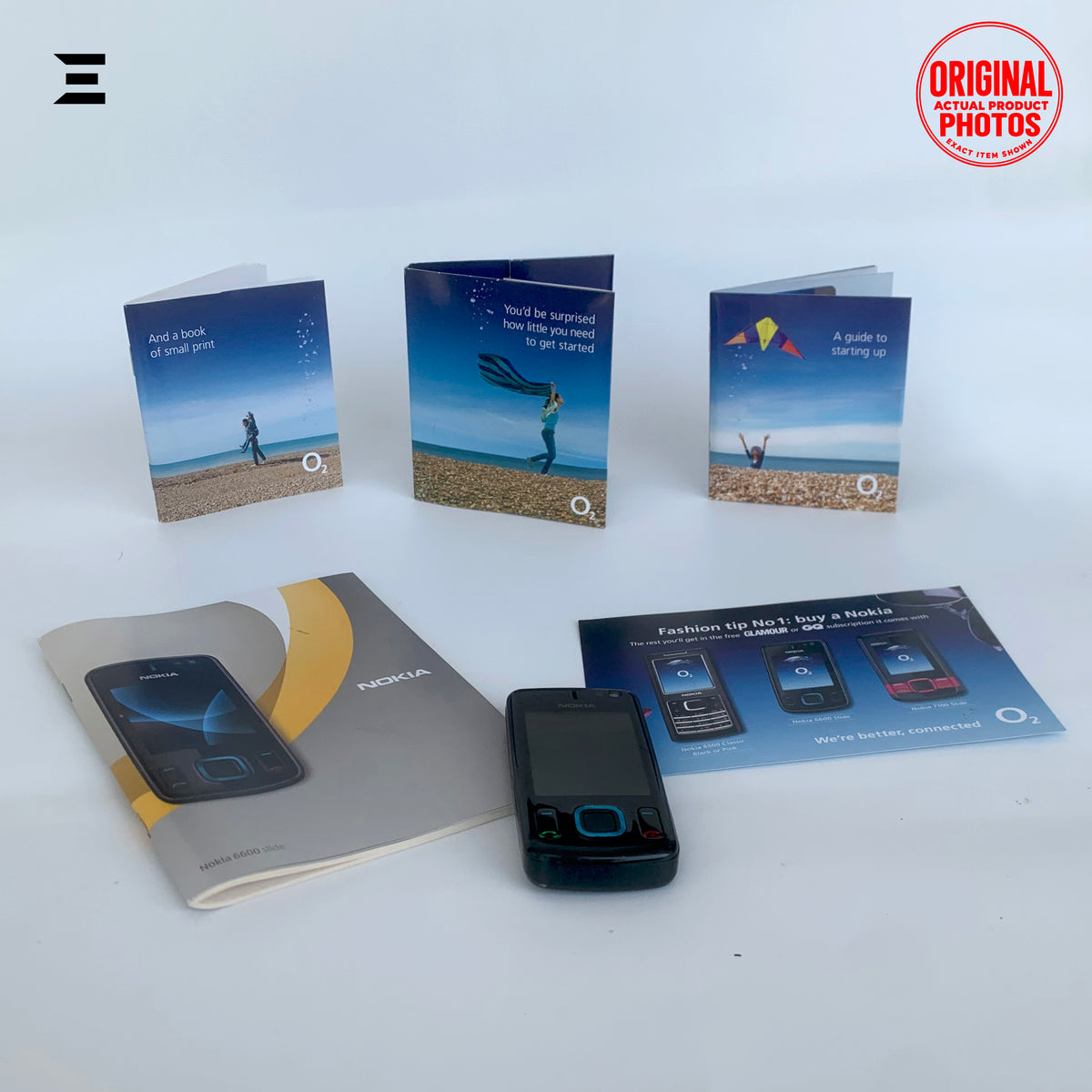 Nokia 6600 Slide Black | Pre-Owned | Complete Original Box & Accessories | Classic Nokia Slider Phone