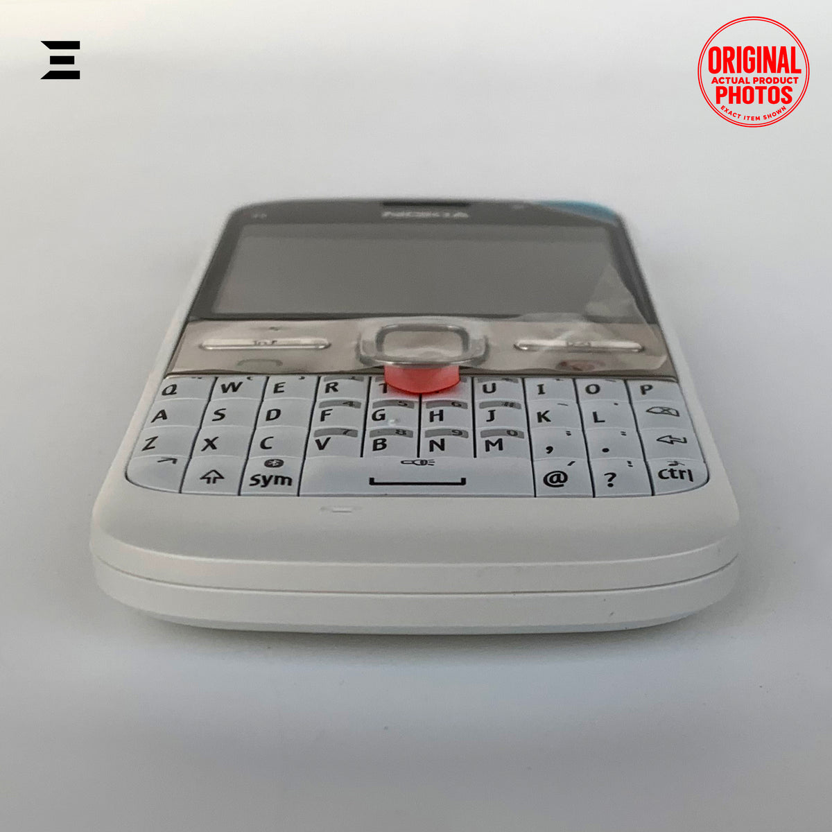 Nokia E5 White | Brand New | Original Nokia QWERTY Phone | Phone Only – No Accessories Included