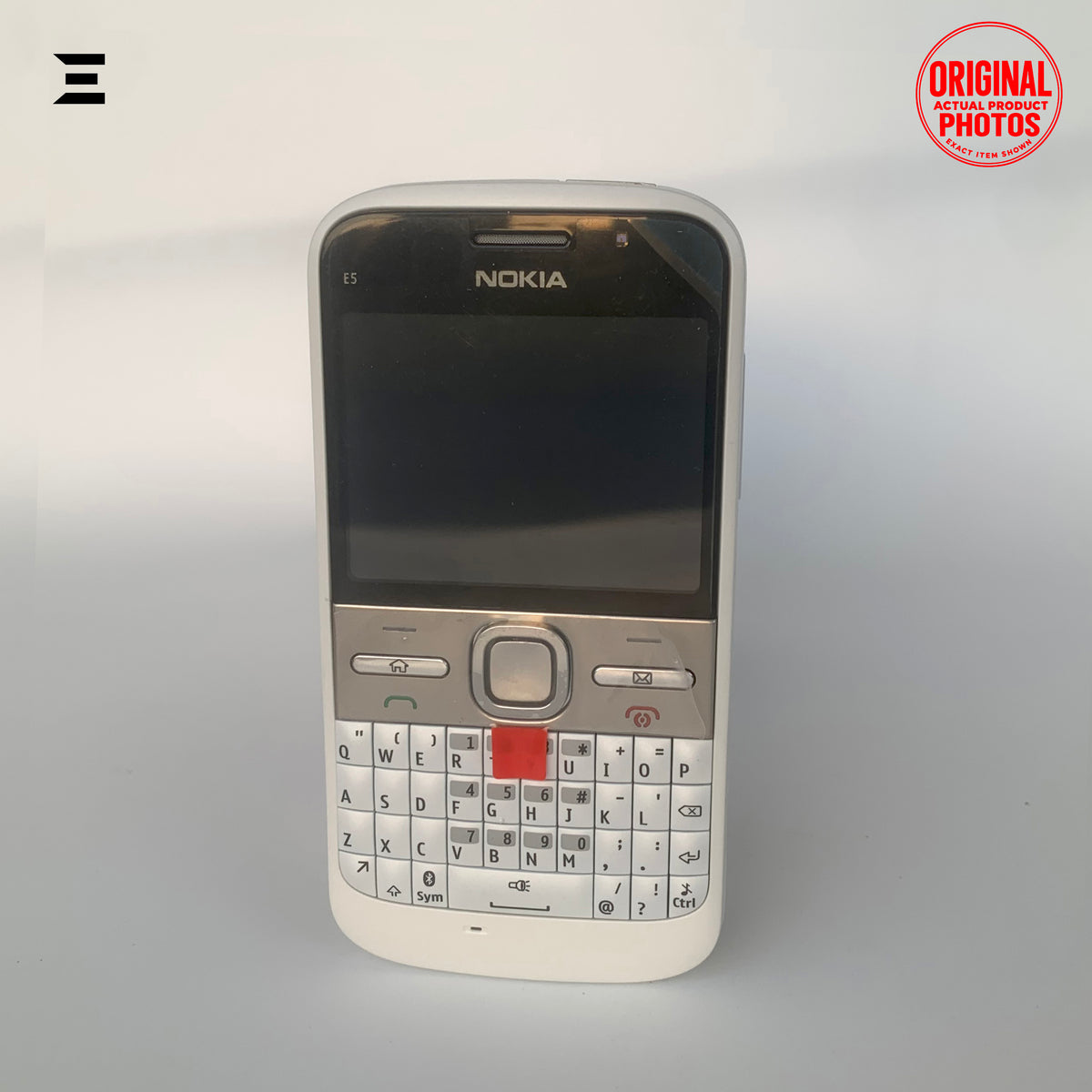 Nokia E5 White | Brand New | Original Nokia QWERTY Phone | Phone Only – No Accessories Included