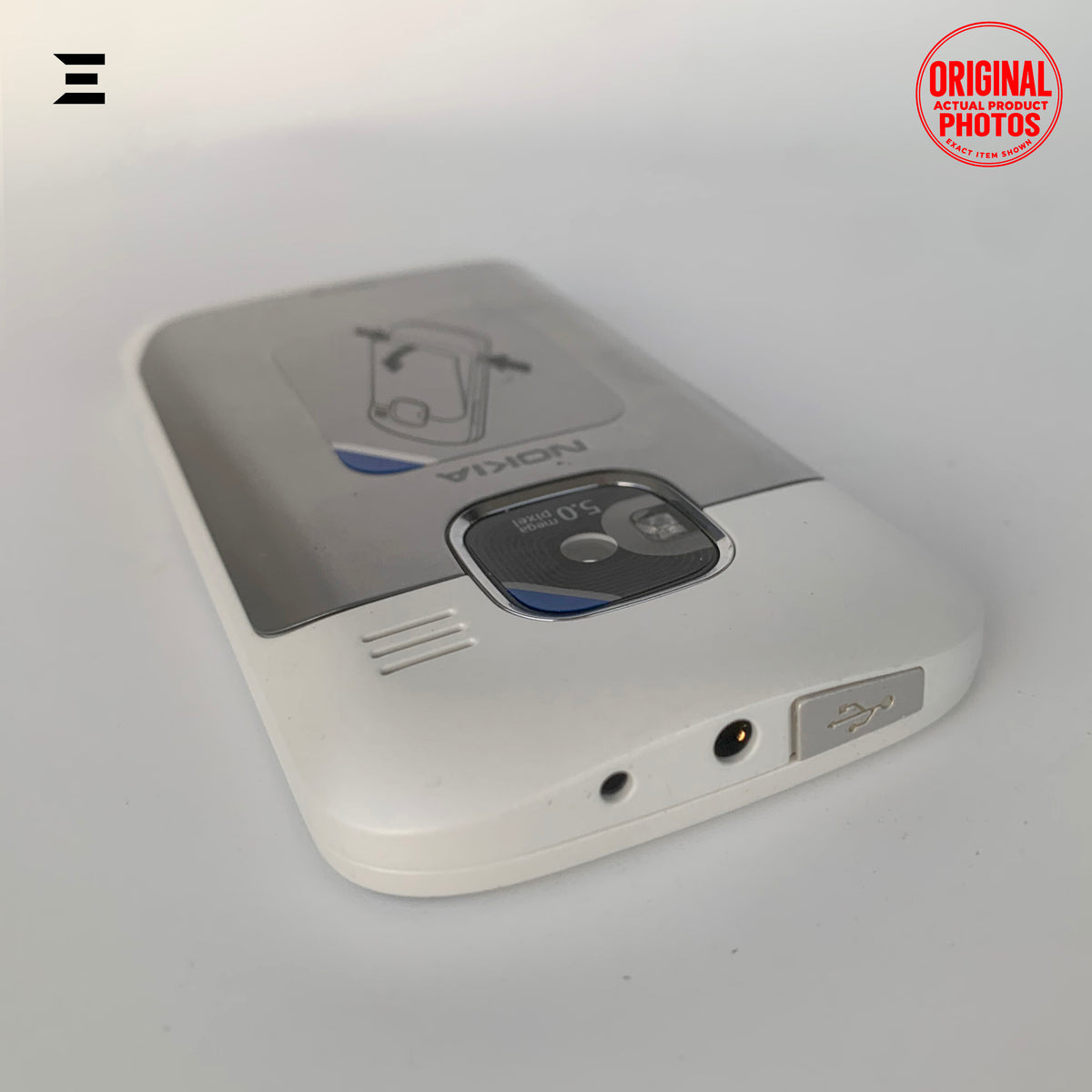 Nokia E5 White | Brand New | Original Nokia QWERTY Phone | Phone Only – No Accessories Included