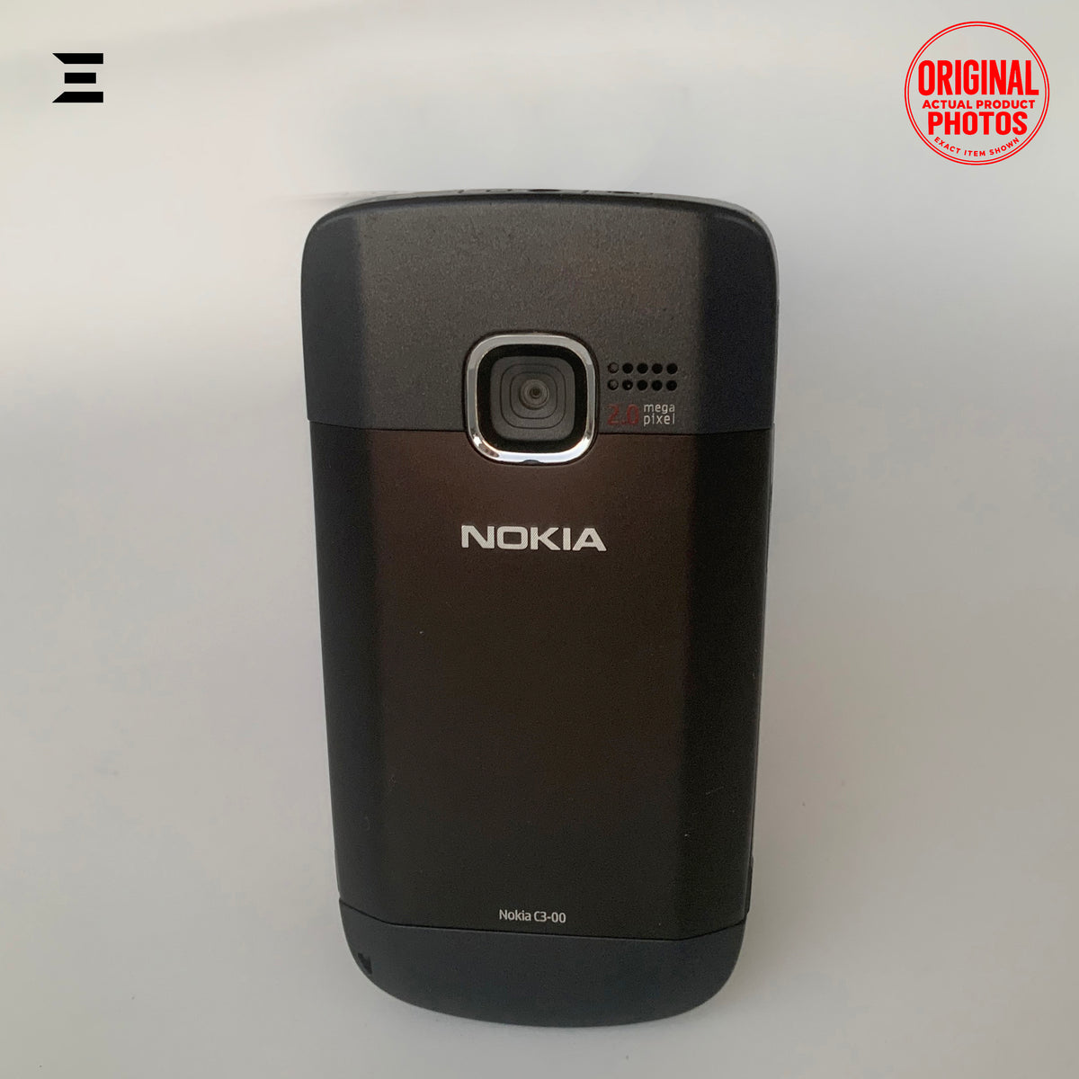 Nokia C3 Black | Brand New | Original Nokia QWERTY Phone | Phone Only – No Accessories Included