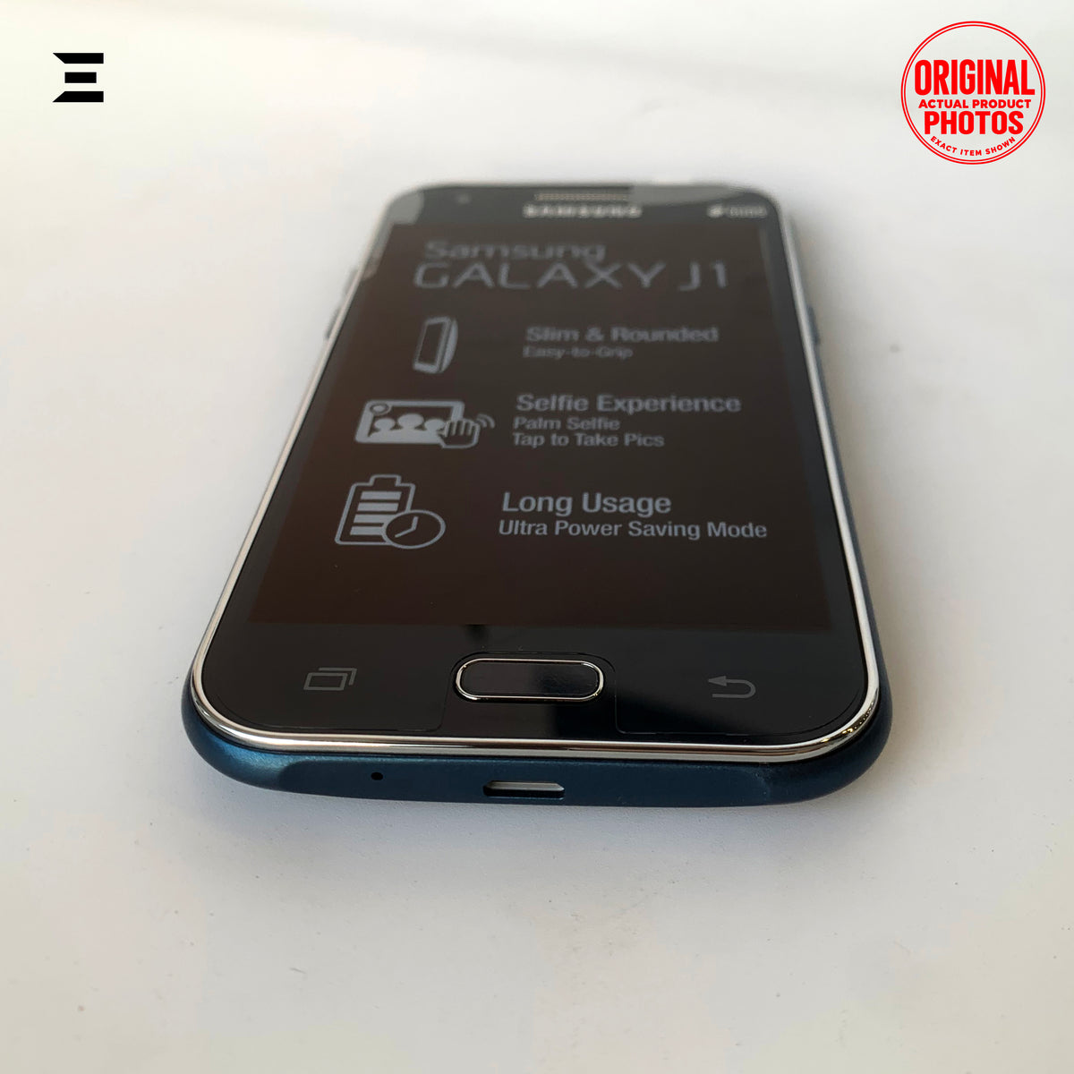 Samsung Galaxy J1 SM-J100F Black | Brand New | Original Box & Complete Accessories | Classic Samsung Android Smartphone