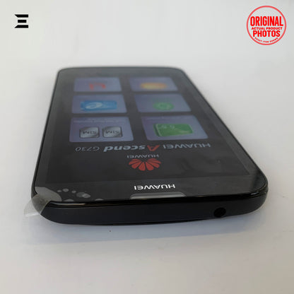 Huawei Ascend G730 Black | Brand New | Complete Original Box & Accessories | Classic Dual SIM Android Smartphone